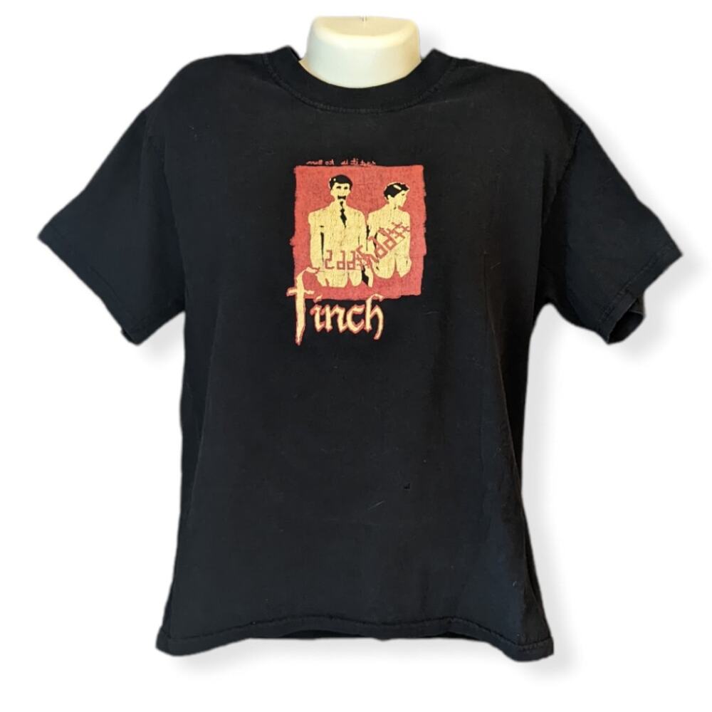 VTG 2000s Y2K Finch Post Hardcore Punk Rock Tee T-Shirt Mens M